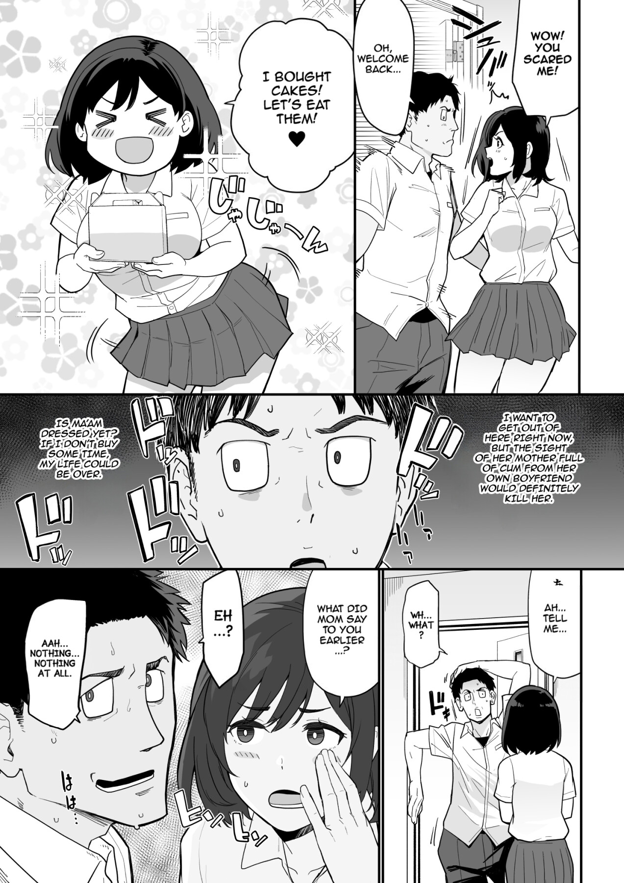 Hentai Manga Comic-My Girlfriend's Mom is too Lewd, so I couldn't Hold Back.-Read-22